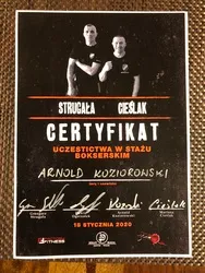 Certyfikat instruktora samoobrony i krav maga 13 – Wrocław