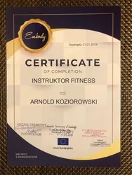 Certyfikat trenera personalnego 3 – Muchobór Wielki, Wrocław